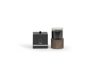 ICCI Candle 'Votive with dark wood'