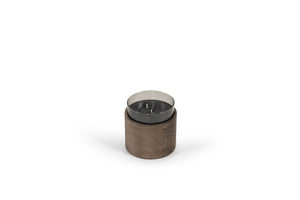 ICCI Candle 'Votive with dark wood'