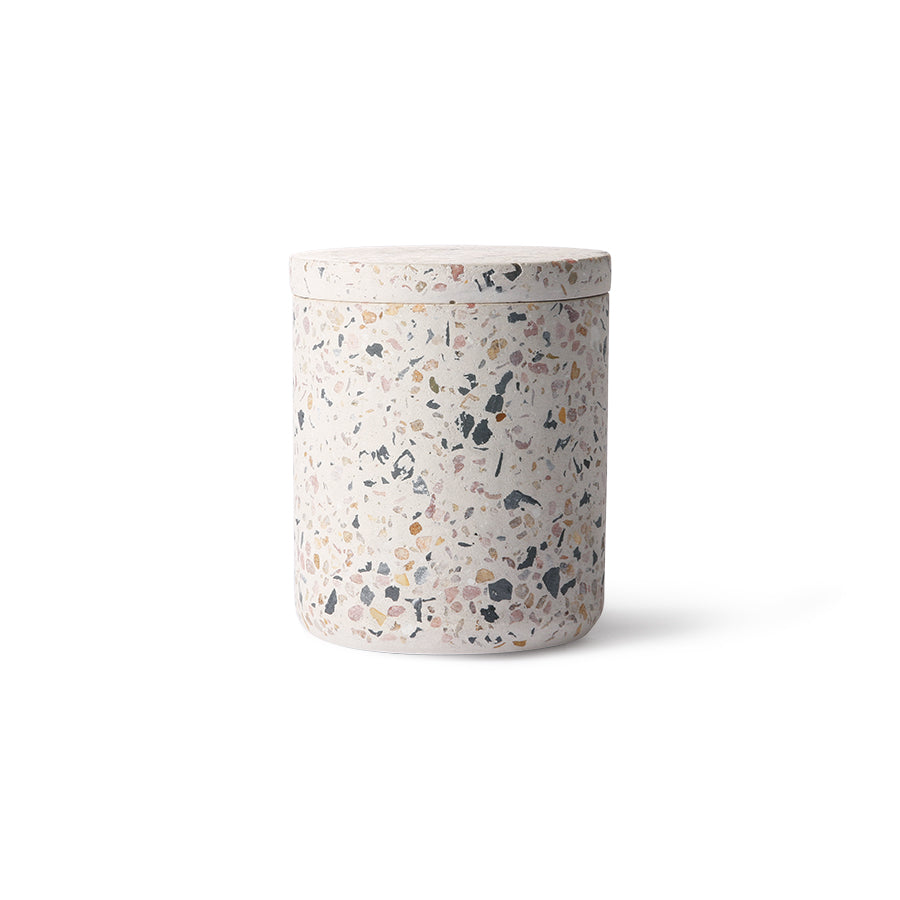 Terrazzo storage jar